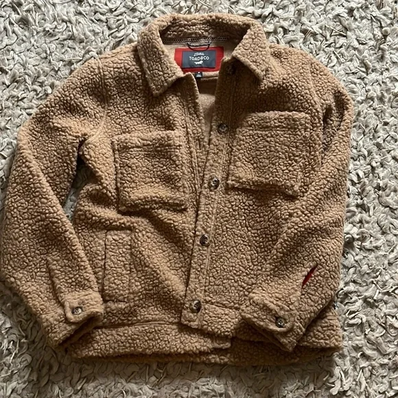 Toad and Company Sherpa button jacket. - Picture 1 of 2